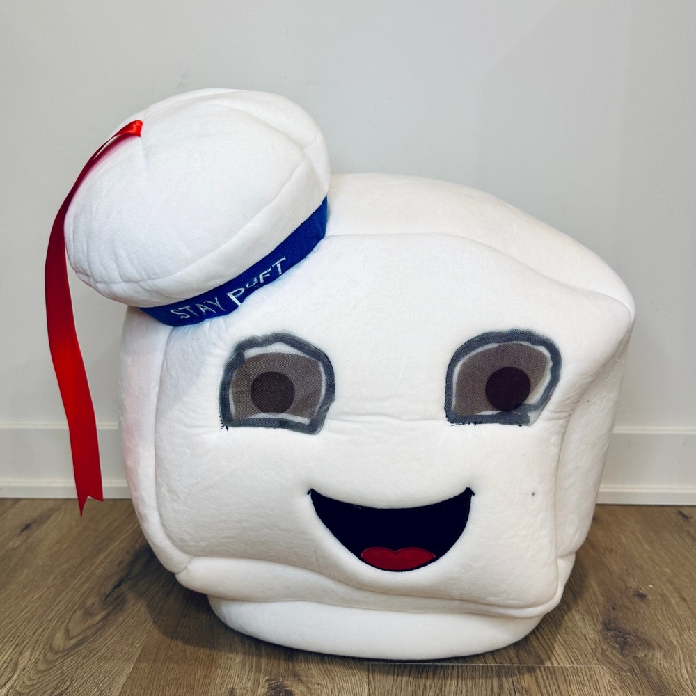 Rubies Oversized Ghostbusters Stay Puft Marshmallow Man Jumbo Mask Costume 2019 - Picture 2 of 14